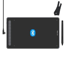 XPPen Deco LW 10"  6" Wireless Graphics Drawing Tablet 8192 Stylus with Glove