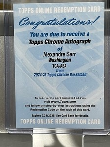 Redemption Topps | eBay