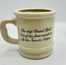 Vintage Old Spice "Grand Turk" Ship Shaving Coffee Tea Mug