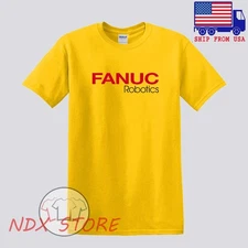FANUC Robotics Men's Yellow Size S-5XL