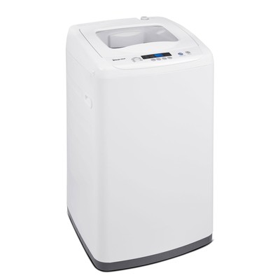 Compact Washer with LED Display 6 Cycles Delay Start Function 3 Water Levels 3