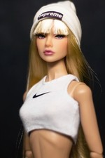 integrity toys OOAK Repaint Poppy Parker Custom Art Doll Head