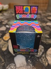Schylling NeeDoh Gumdrop Solid Squish Sensory Squeeze Toy BLUE