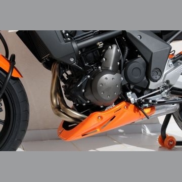 Sabot moteur Ermax Kawasaki Versys 2007 2008 2009 noir satin carter versys650