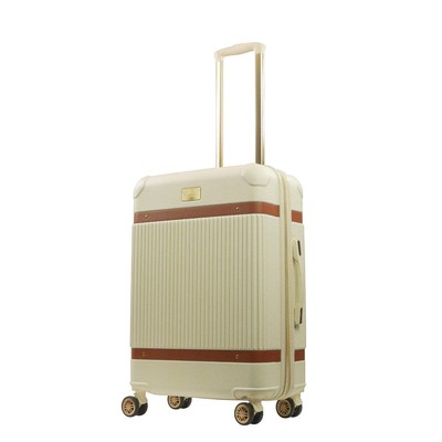 Tommy Bahama 26.5'' Beige Hardside Spinner with Stripes