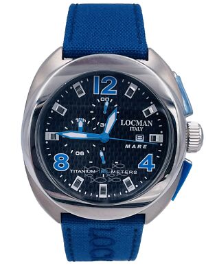 Locman Mare Titan Uhr 47mm 130KCABL/590 Chrono Wr100m sehr reduziert neu