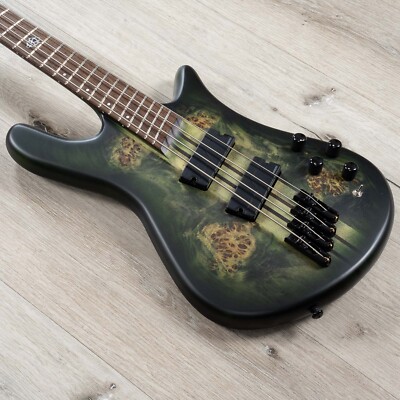Spector NS Dimension 4 Multi-Scale Bass, Wenge Fretboard, Haunted Moss Matte