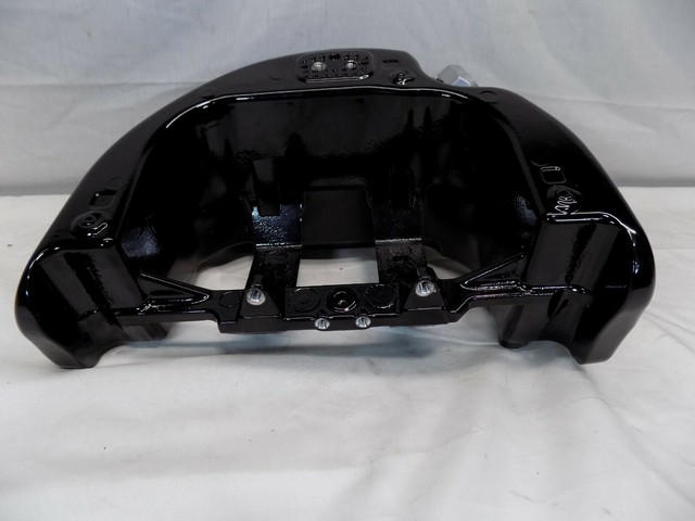 Harley OEM FXCWC Softail Rocker Break out Oil Tank Gloss Black 62500013 ...