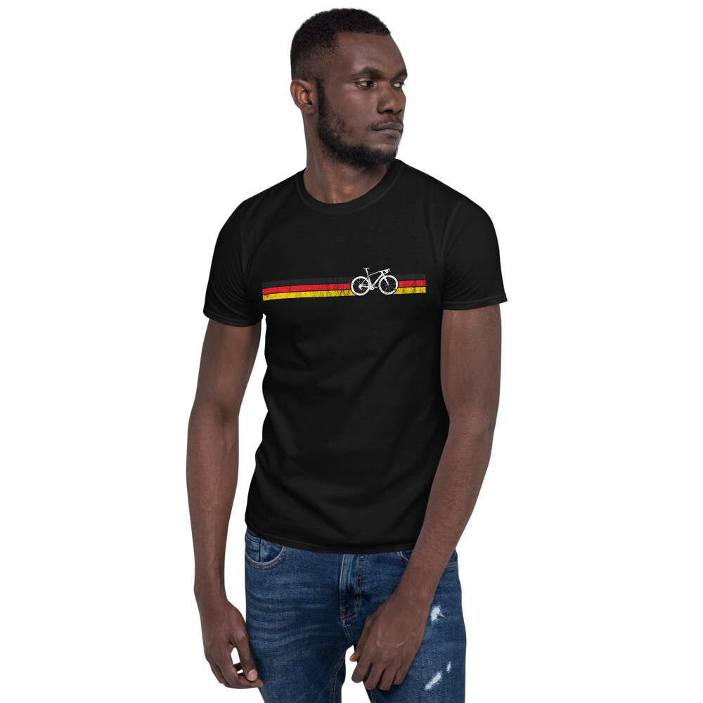 Cyclist Flag Germany T-Shirt German Bike Racing Cycling Tee Cyclist Flag Germany T-Shirt German Bike Racing Cycling Tee