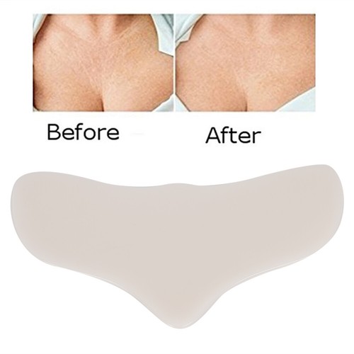 Silicone Anti Wrinkle Chest Pad Chest Wrinkles Removal Reusable Anti Aging P GHB - Picture 1 of 12