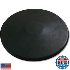 BSN Sports Practice 1.6K Black Rubber Discus, One Size