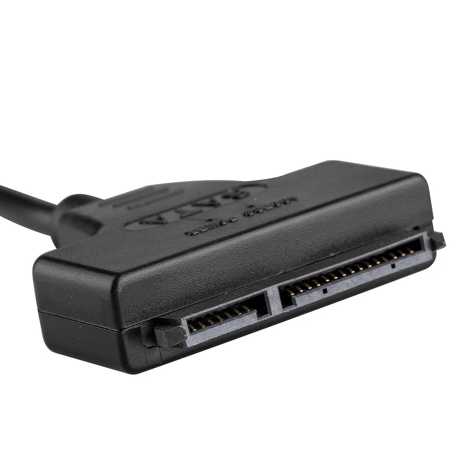 SATA to USB Cable 2.5 inch HDD PC Laptop SSD Hard Drive Data Power Cord Adapter - Image 3 of 4