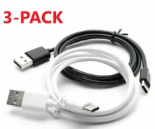 3 Pack USB-A to USB-C Cable Fast Charge Type C Charging Cord Rapid Sync Charger