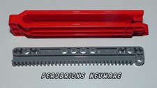 Lego® Technic Zahnstange mit Gehäuse rot Kranausleger #18940  #18942 NEUWARE