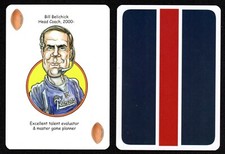 Bill Belichick New England Patriots Football Head Coach Poker Playing Card A01