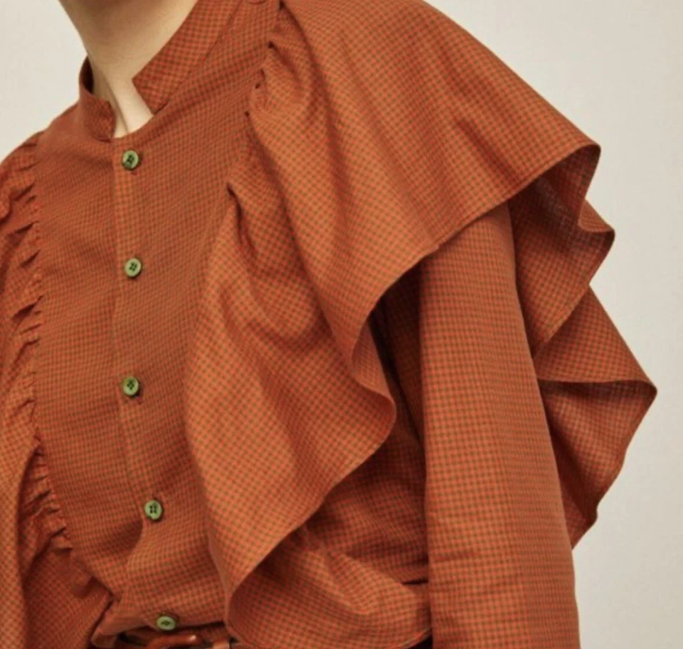 Free People Rita Row комбинезон женщин Lola оборки опрятный ретро богемное размер большой новый с Ярлыками - Изображение 3 из 4