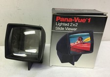 Pana-Vue 1 Lighted 2x2 Slide or Film Viewer for 35mm