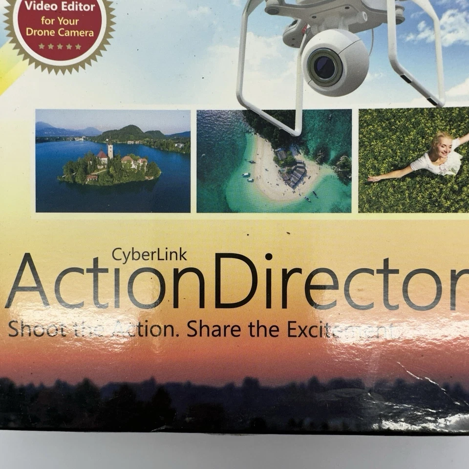 CyberLink Action Director Extreme Video Maker Drone Video Editing - Image 3 of 4
