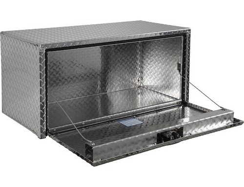Buyers Diamond Tread Aluminum 24" X 24" X 30" Underbody ToolBox - 1705133 - Picture 2 of 9