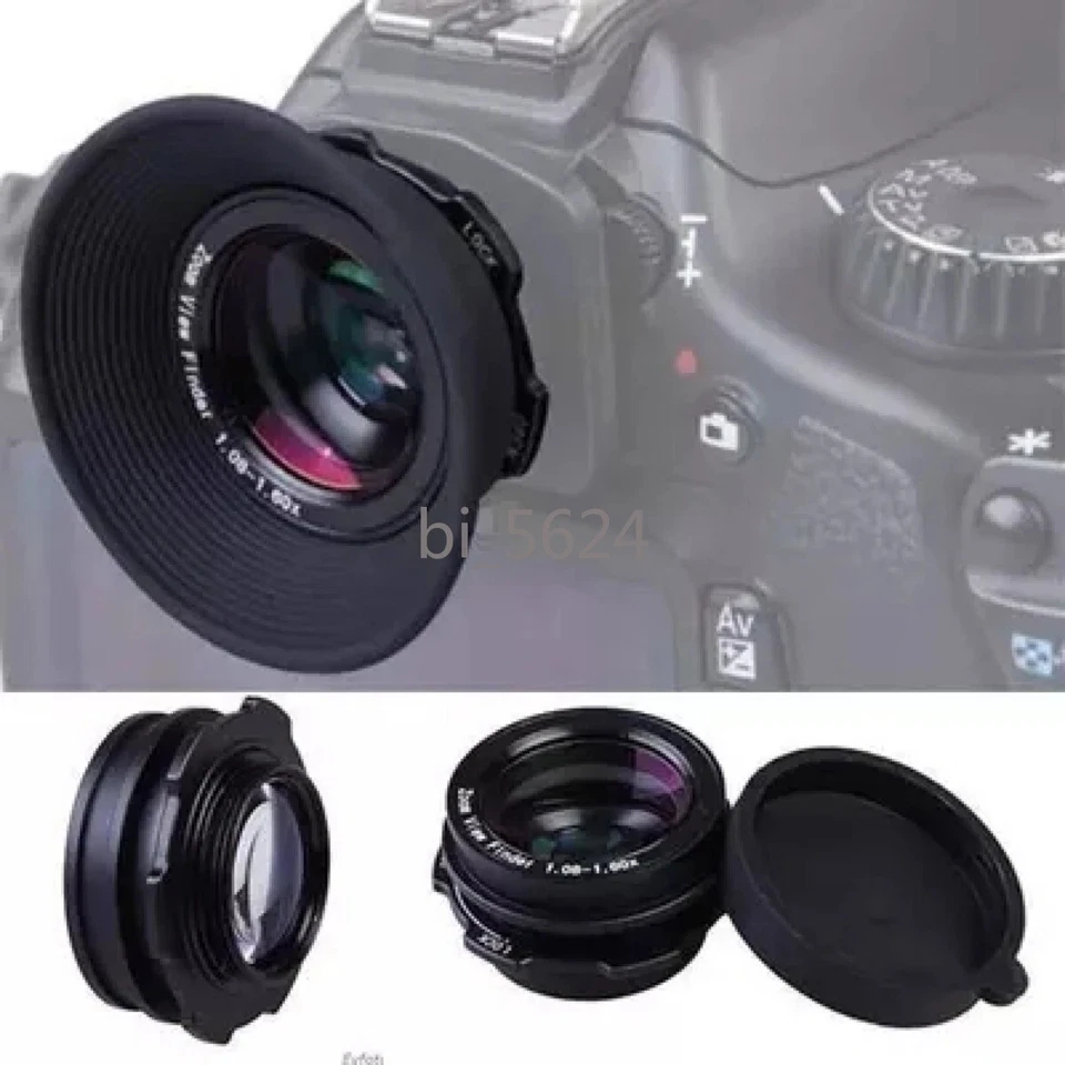 Viewfinder Eyepiece Magnifier Lens For Pentax KM KX KR K10D K20D 1.08X-1.6X Zoom - Image 2 of 4