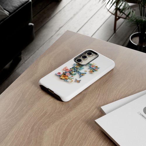 Floral Letter F Phone Case for iPhone, Samsung & Google Pixel - Picture 203 of 227