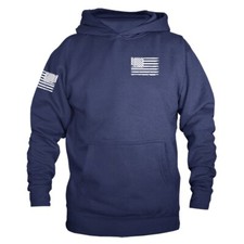 US Flag Crest USA American Pride Patriot Patriotic Hoodie
