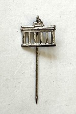 German Brandenburg Gate Berlin miniature lapel pin badge