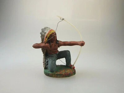 Richard Beck Masse Indianer Häuptling mit Bogen ab 1950 (62306) - Bild 1 von 4