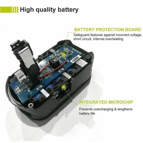 Für Ryobi P108 Akku 18V 8,0Ah 12Ah Lithium One Plus RB18L50 Batterie / Ladegerät - Afbeelding 13 van 38