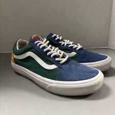 Vans Unisex Size 7 Mens 8.5 Womens Casual Color Block Lace Up Sneakers