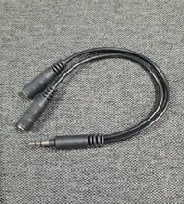 Insignia Dual 3.5mm Headphone Jack Splitter Adapter NS-HZ305-C