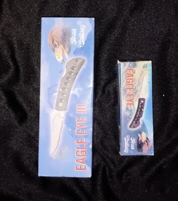 Eagle Eye 3 And Eagle Eye Minni 15-109B And 15-073B Set Of Two Knifes.