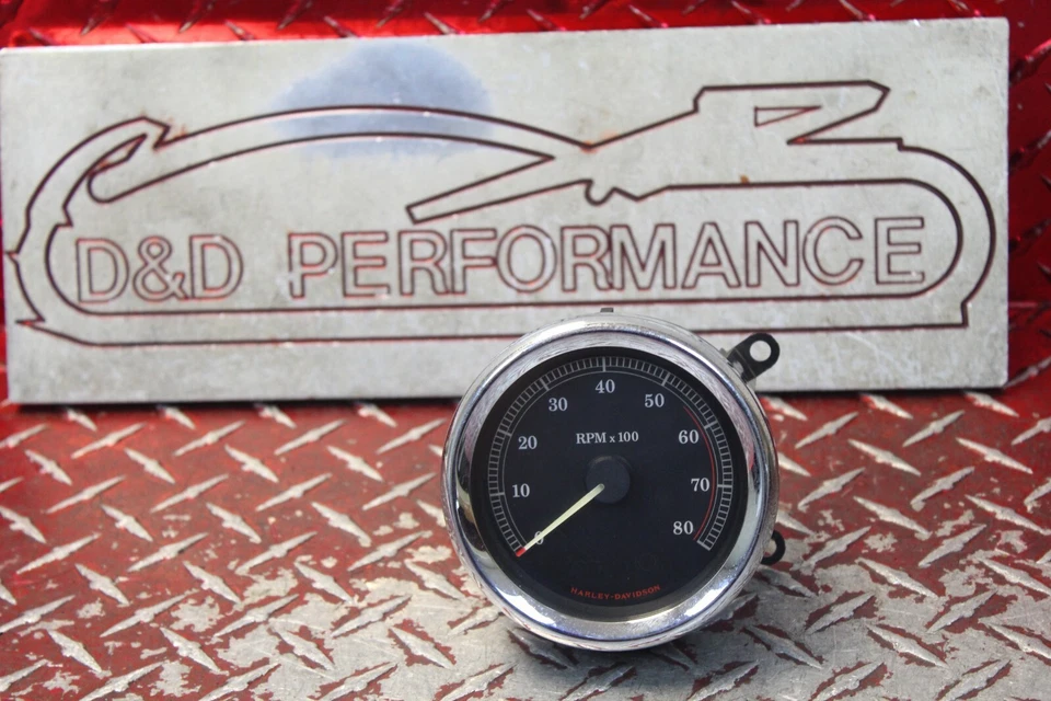 Harley Davidson Electra Glide 2008 tacómetro tacómetro de tacómetro fabricante original listo para instalar EG121 Foto 2 de 4