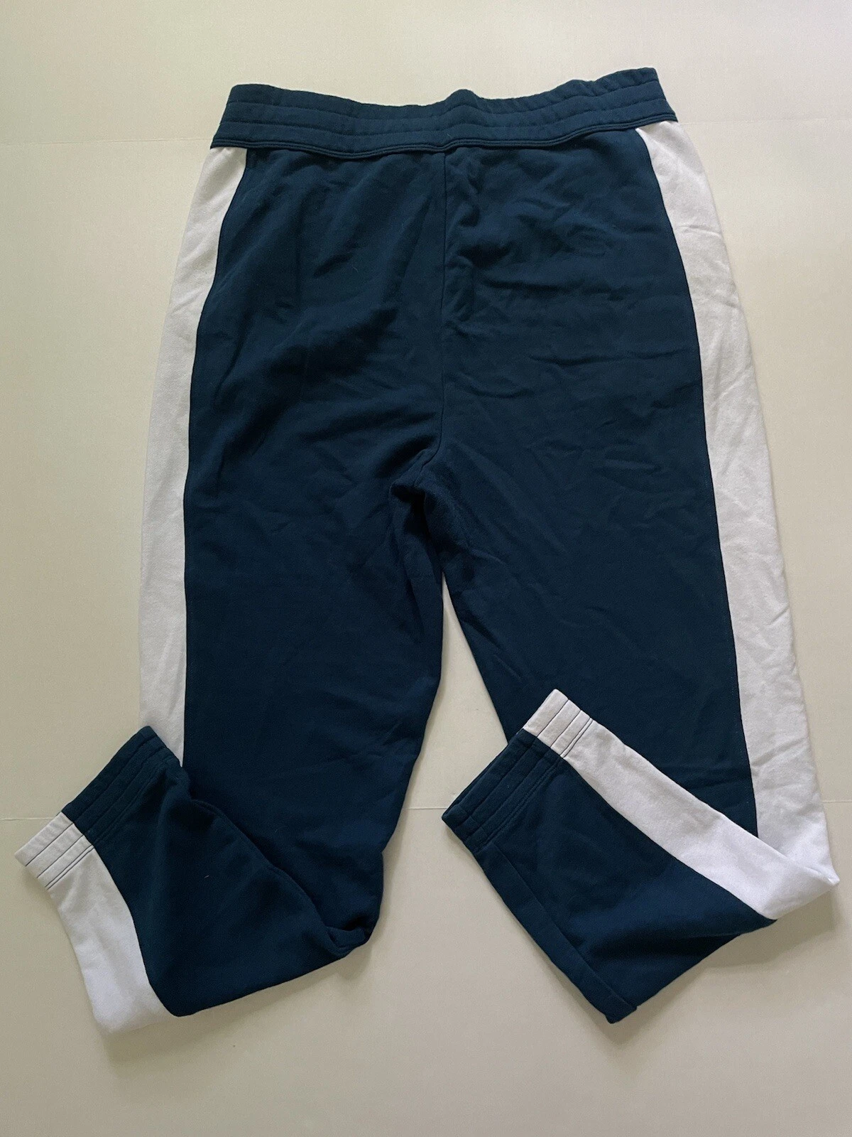 fabletics colorblock terry cloth cozy elastic waist sweatpants