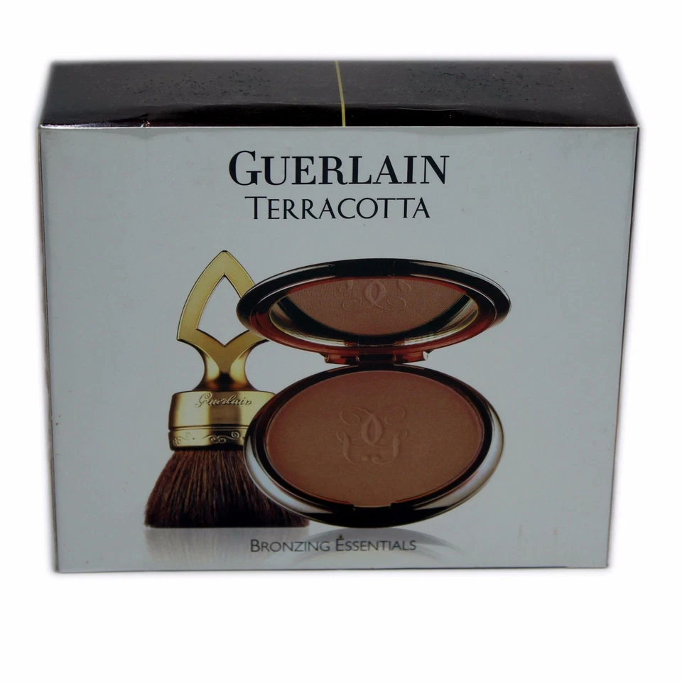 GUERLAIN TERRACOTTA BRONZING ESSENTIALS BRONZING POWDER 10G #02 W/BRUSH G40189 - Image 2 of 2