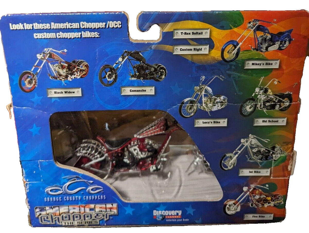 Orange County Choppers American Chopper 1:18 Scale Black Widow