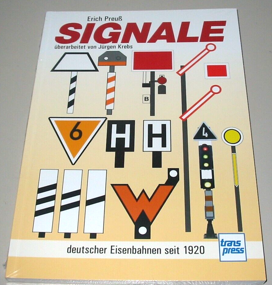 Handbuch Erich Preuß Signale deutscher Eisenbahnen seit 1920 Buch Neu! - Bild 8