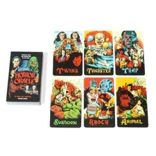 Classic Horror Oracle Cards by Ricardo Diseño (50 Cards w/ NO GUIDEBOOK) **NEW**