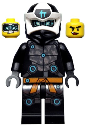 Lego Minifigure Ninjago njo579 Cole Digi Cole Prime Empire UK