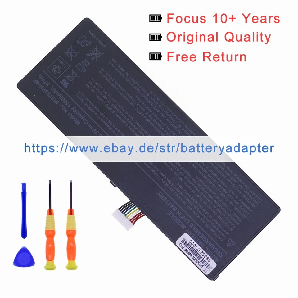 Original MLP515783-4P Akku batterie für AUTEL im608 im600 MS919 3,8V 15000mAh