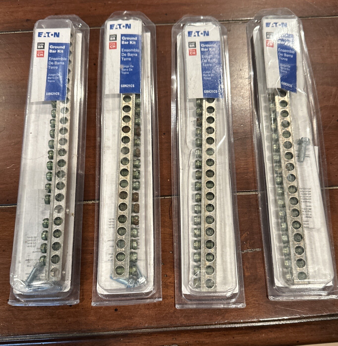 Eaton GBK21CS Cutler Hammer 21 Terminal Ground Bar Kit CH & BR Panels