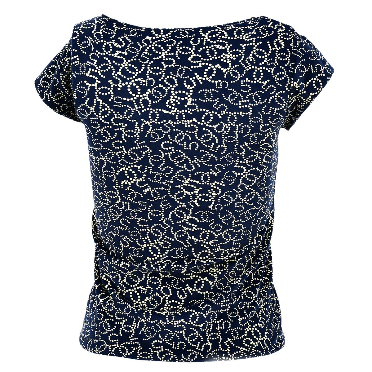 Chanel Short Sleeve T-shirt Top Navy 06P #38 162829 | eBay