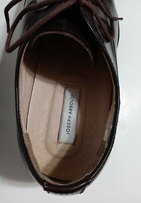 Joseph Abboud Calvin Brown Leather Oxford Dress Shoes 10.5  display picture 3