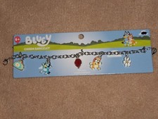 NEW, BLUEY  FRIENDS Charm Bracelet With 5 Charms