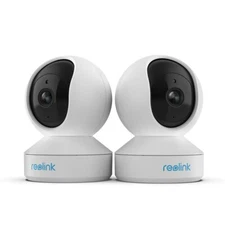 Reolink 2 Pack E1 3MP WiFi Security Camera Baby Monitor Person/Per Detection