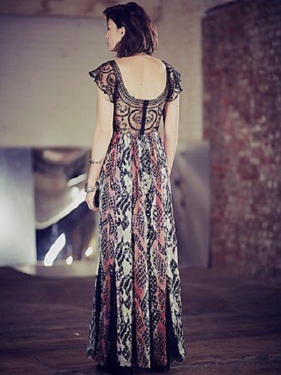 free people hearts run wild maxi dress Free People Hearts Run Wild Maxi Dress