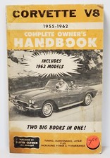 1955-1962 Corvette V8 Complete Owners Handbook