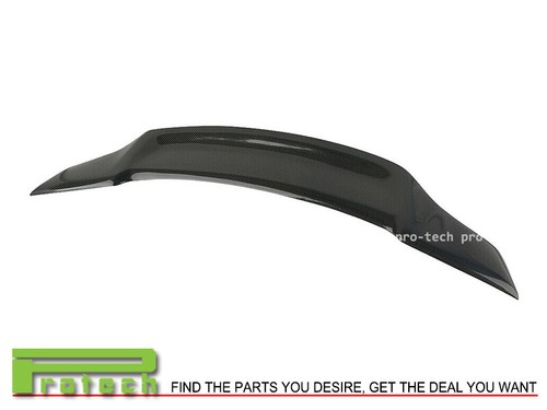W205 C63 AMG 2015-2020 Sedan R Style Carbon Fiber Trunk Spoiler Wing CF - Picture 2 of 2