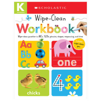 Wipe Clean Workbooks: Kindergarten (Scholastic Early Learners) - GOOD