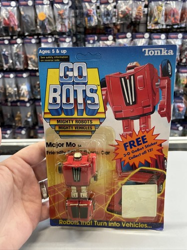 VINTAGE GO-BOTS MOC TONKA 1985 CARDED 